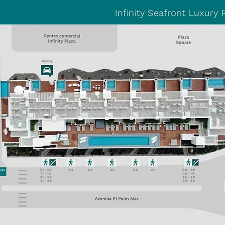 Prázdninový dům Infinity 0-8 Luxe Sea View 2b *